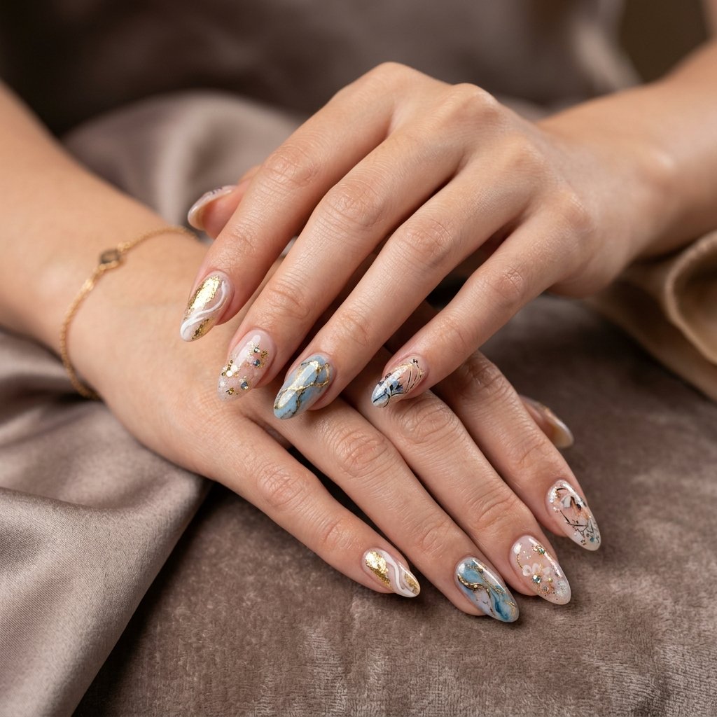 Galaxy Makeovers nail art service