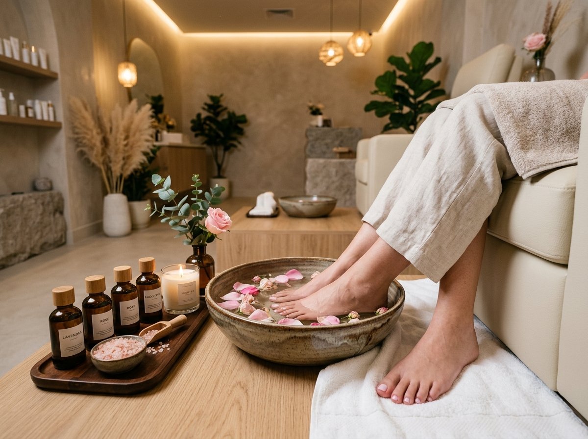 Galaxy Makeovers pedicure service